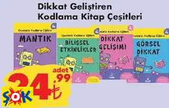 DİKKAT GELİŞTİREN KODLAMA KİTAP ÇEŞİTLERİ DİKKAT GELİŞTİREN KODLAMA KİTAP ÇEŞİTLERİ
